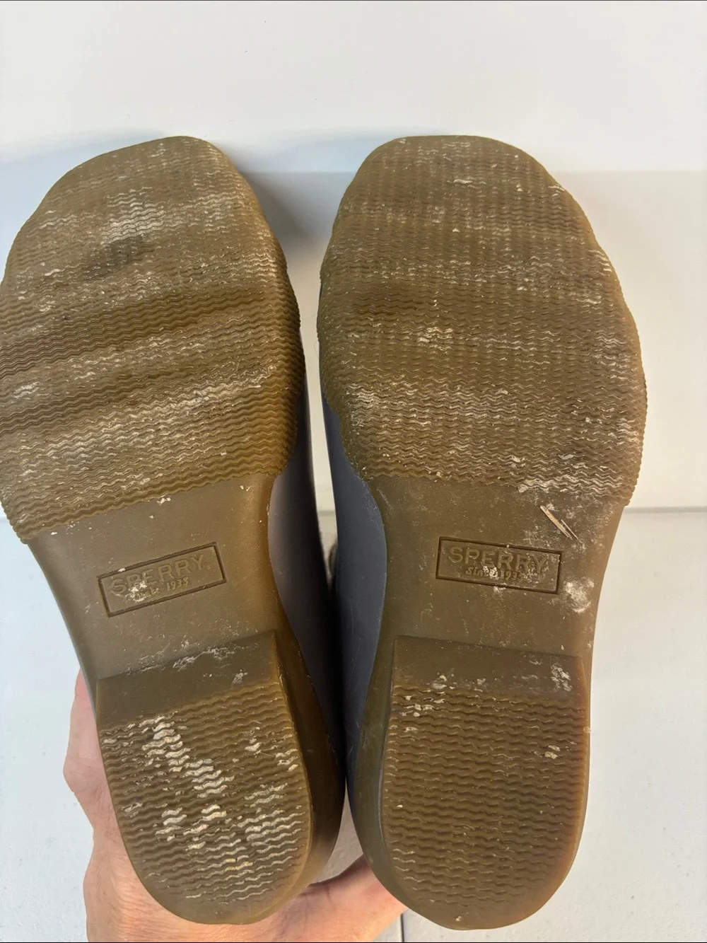 Sperry Kids Gray and Tan Waterproof Duck Boots